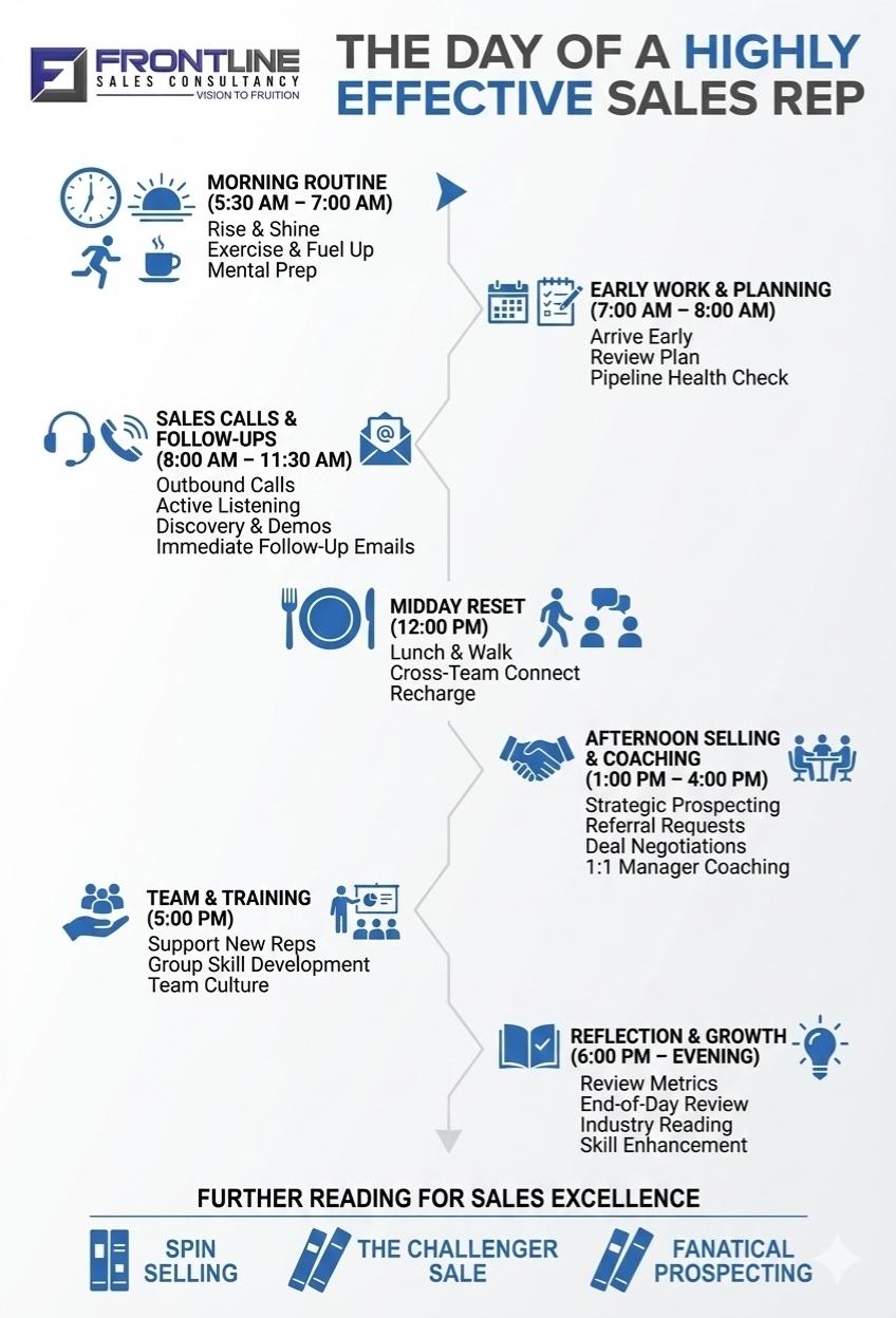 Daily Routine Of Successful Salespeople