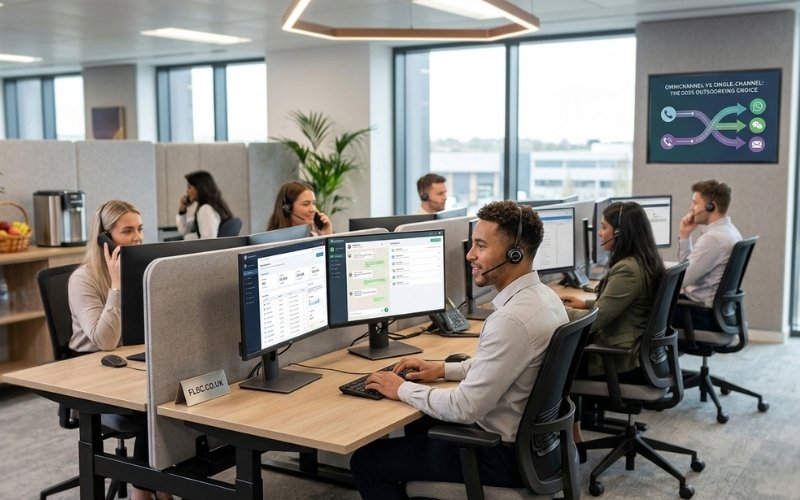 Omnichannel vs Single-Channel Outsourcing (2026 UK Guide)